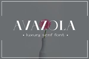 Avazola - Luxury Serif Font