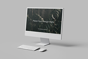 Clay desktop mockup, a Device Mockup by GRAPHICPRESS (Thumbnail 4 of 4)