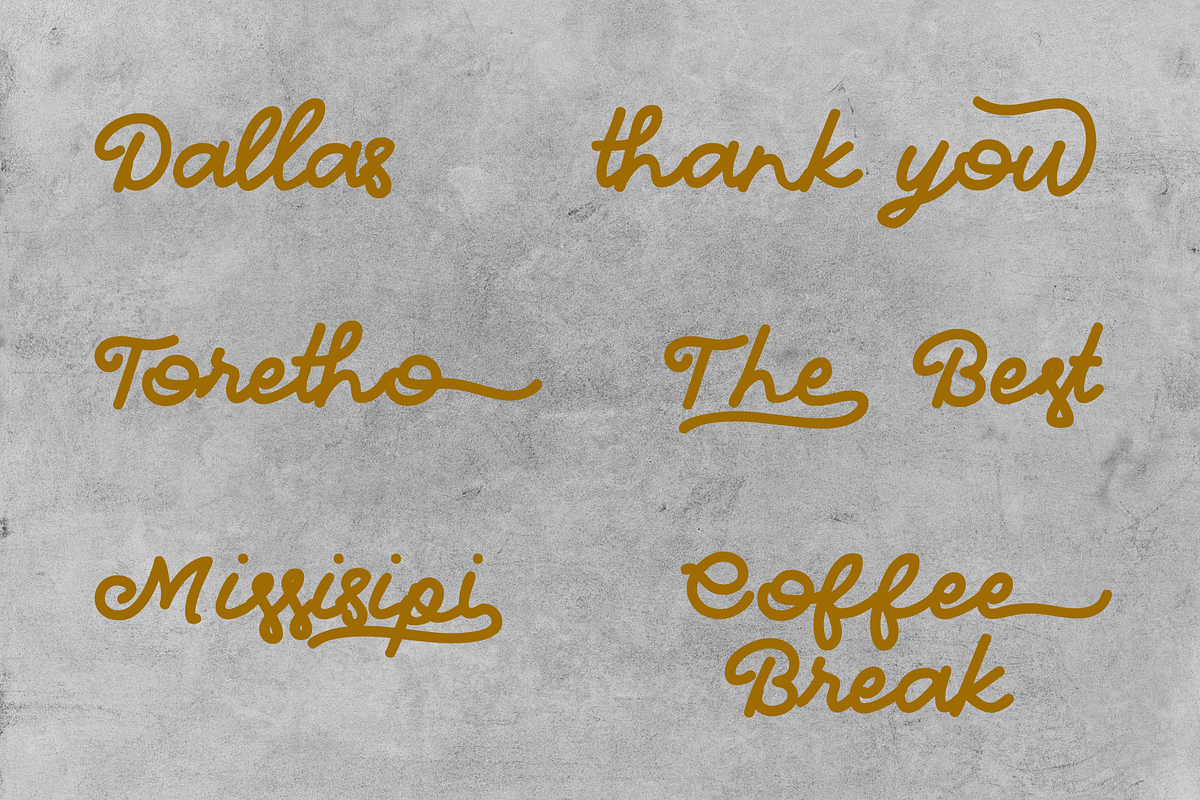 Anjello Monoline Comic Script, a Handwritten Font by Anomali Creatype (Photo 7 of 10)