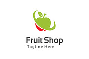 Fruit Shop Logo Template, a Branding & Logo Template by Logo20 (Thumbnail 1 of 2)