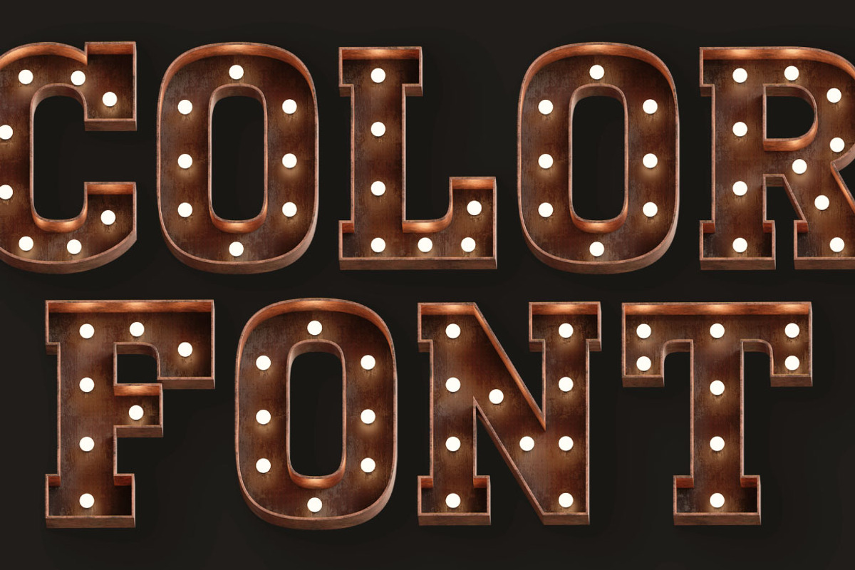 Huge Color SVG Font Bundle – 100 Set, a Font by Deeezy (Photo 55 of 102)