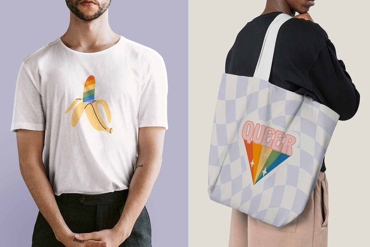 Retro Pride Collection, an Illustration by millering (Photo 11 of 16)