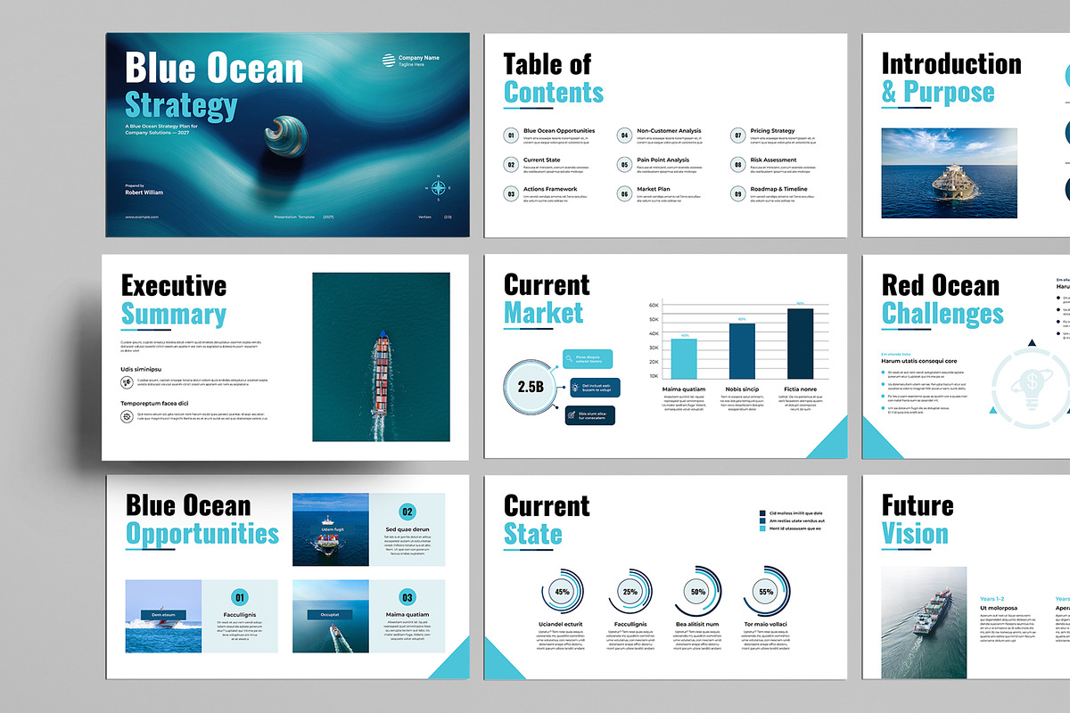 Blue Ocean Strategy Presentaion