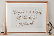 Everleigh Script, a Script Font by Has_rizal (Thumbnail 4 of 10)