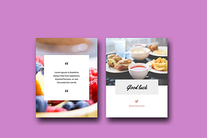 Recipe Book Template - Google Slide