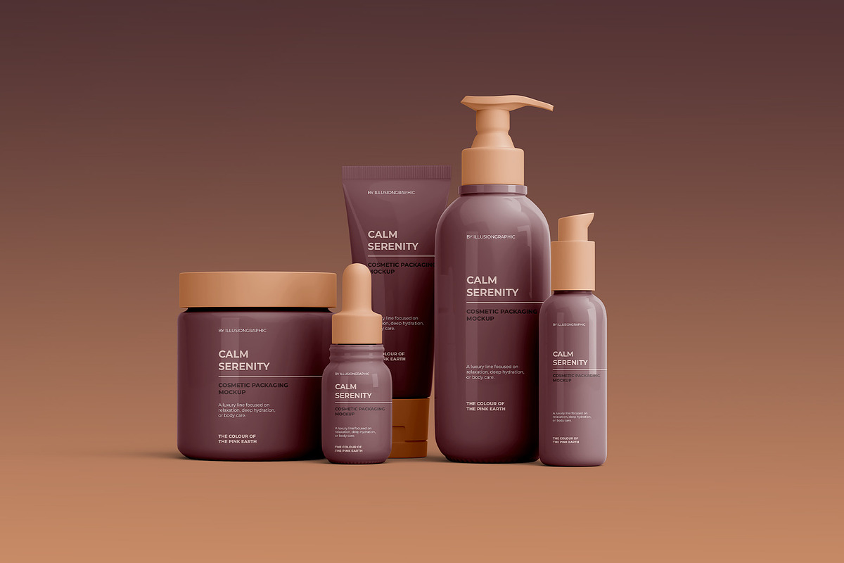 Cosmetic Packaging / Branding Mockup, a Packaging Mockup by Illusiongraphic (Photo 8 of 21)