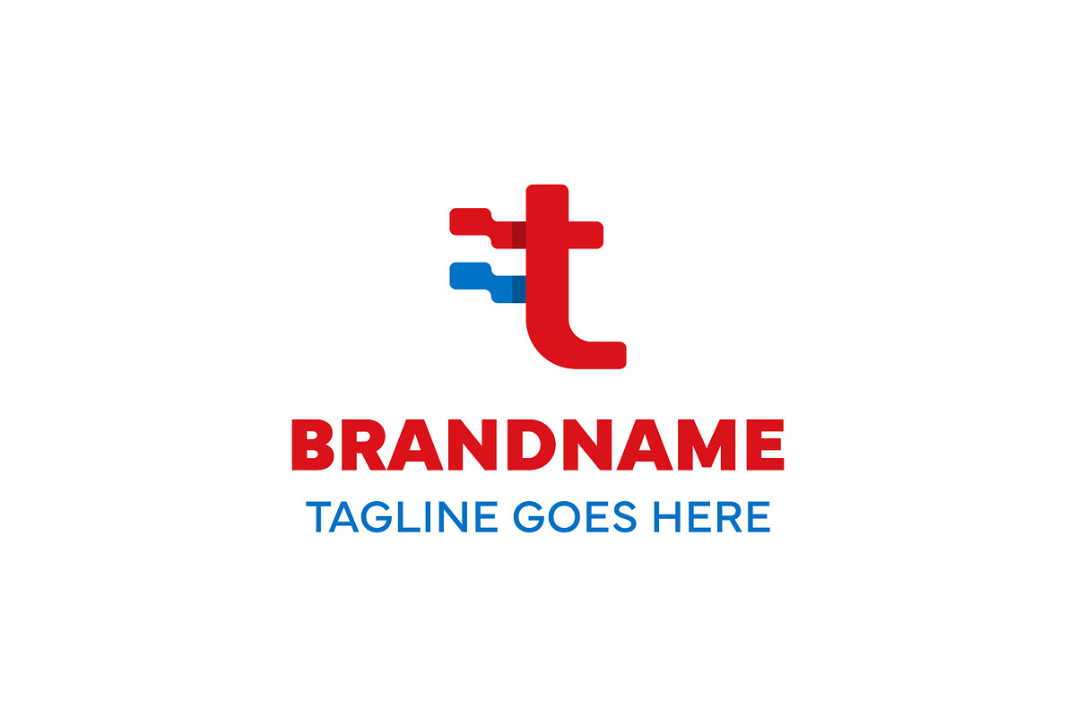 Letter T Dutch Flag Logo, a Branding & Logo Template by Pray Art Design Studio (Photo 1 of 2)