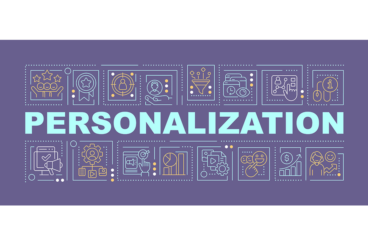 Personalization word concepts, a Templates & Theme by IMG Visuals