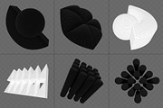 390+ Lines & Dots 3D Shapes, an Object Graphic by assetpro.design (Thumbnail 5 of 19)