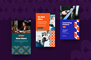 Pattern Geometric Canva Template, a Social Media Template by Brandearth RRGraph (Thumbnail 3 of 8)