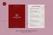 Hand Drawn Valentines Clipart Bundle, an Outline Icon by Baleee (Thumbnail 9 of 15)