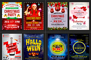 100-Party Flyers Bundle, a Flyer Template by AfzaalGraphics (Thumbnail 9 of 14)