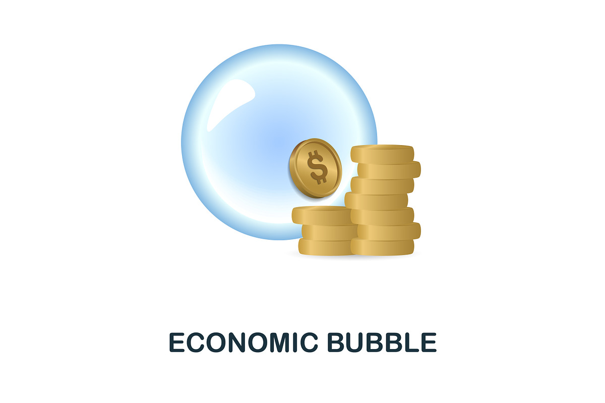 Economic Crisis 3D Icons Set Bundle, an Object Graphic by Aimagenarium@gmail.com (Photo 7 of 21)