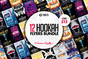 12 Hookah Flyers | Premium Bundle, a Flyer Template by GIGA-TEMPLATE (Thumbnail 1 of 13)