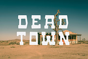 LUCK BUTCHER, a Slab Serif Font by SON OF THIRTEEN (Thumbnail 5 of 5)