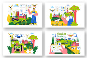 10 Smart Farming Technology, a Technology Illustration by denayunebgt (Thumbnail 2 of 4)