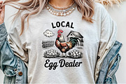 Funny Chicken Shirt Design Easter Pn, an Illustration by Sublimation Artist (Thumbnail 2 of 9)