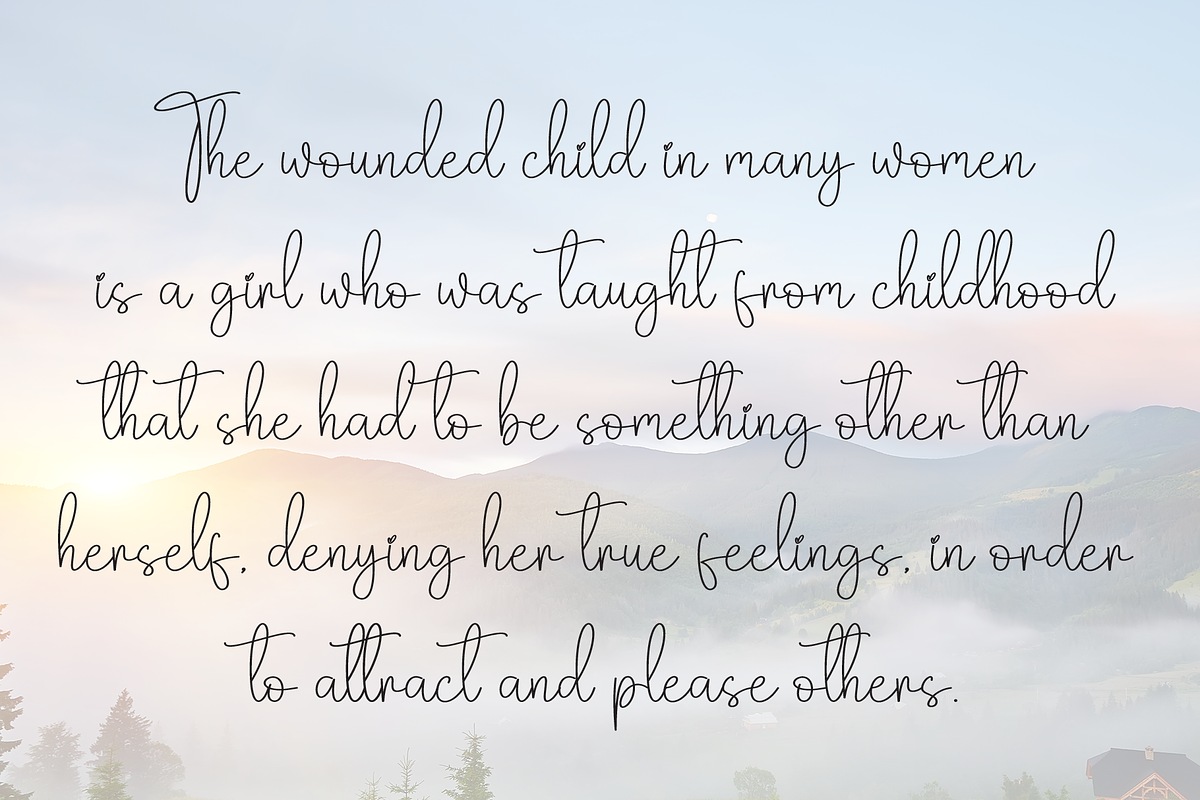 Angela Signature | Script Font, a Handwritten Font by Scratchones (Photo 6 of 9)