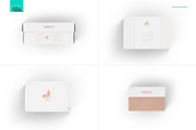 Shoes Box Type 1 Mock-up, a Packaging Mockup by BlackMocca (Thumbnail 3 of 6)