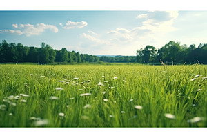 natural summer foliage field, a Nature Photo by pikepicture