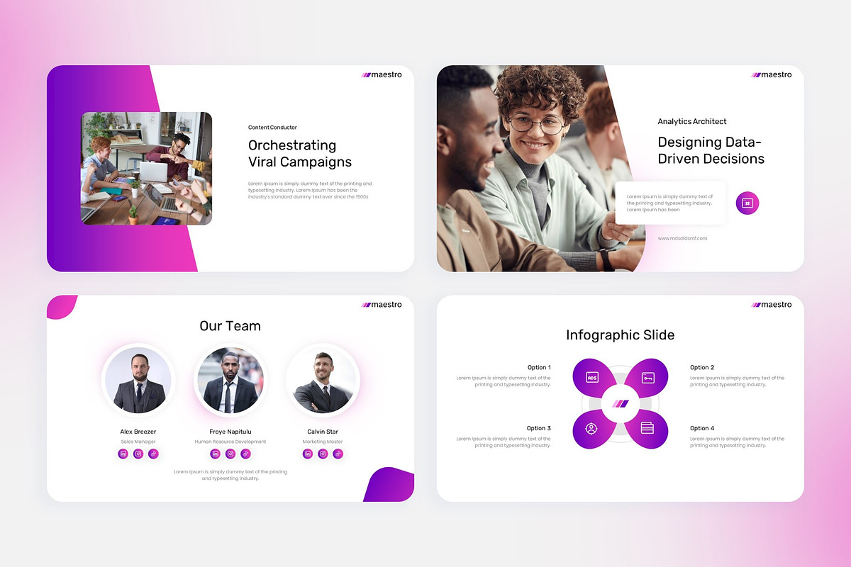Maestro Gradient Business, a Presentation Template by Interpitch (Photo 5 of 8)