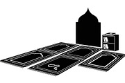 50 Islamic Ramadan Eid Icon Set, an Illustration by BIPLOB EXPERT (Thumbnail 4 of 51)