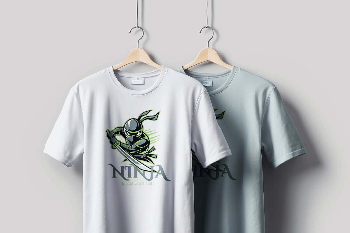 Ninja T Shirt Design Layout, a Brochure Template by MightyDesign (Photo 2 of 6)