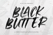 Black Butter, a Script Font by Ditatype (Thumbnail 1 of 10)