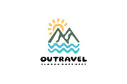 Outdoor Travel Logo, a Branding & Logo Template by 3ab2ou (Thumbnail 2 of 2)