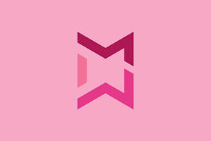 Letter MW Logo Design, a Branding & Logo Template by Salman Shop