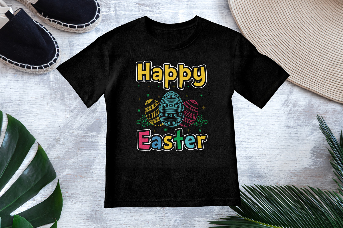 Happy Easter Shirt | Spring T Shirt, a Graphic by Vector Portal (Photo 5 of 5)