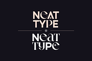 Neat Type - elegant fusion font, a Serif Font by VP Fonts (Thumbnail 1 of 13)