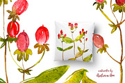 Watercolor berry, a Food Illustration by Ann Astro (Thumbnail 4 of 5)