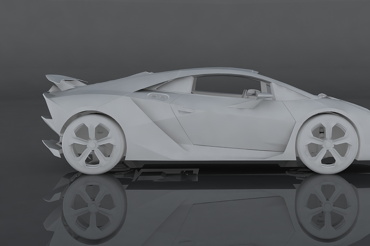 Lamborghini Sesto Elemento, a Cars & Vehicle 3D Model by valtriiu (Photo 10 of 12)