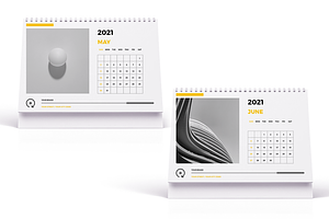 Desk Calendar Template