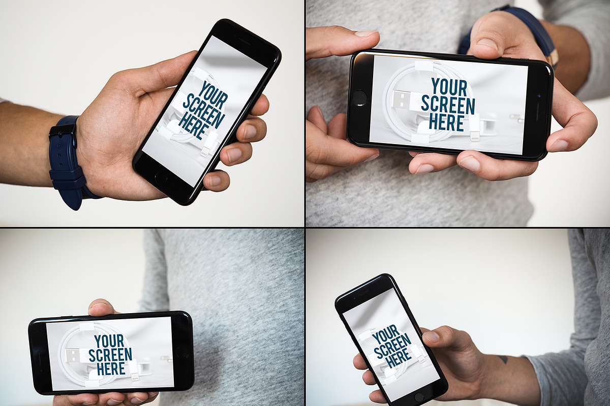19 Mockups iPhone (pics+PSD), an iPhone Mockup by tydla (Photo 2 of 6)