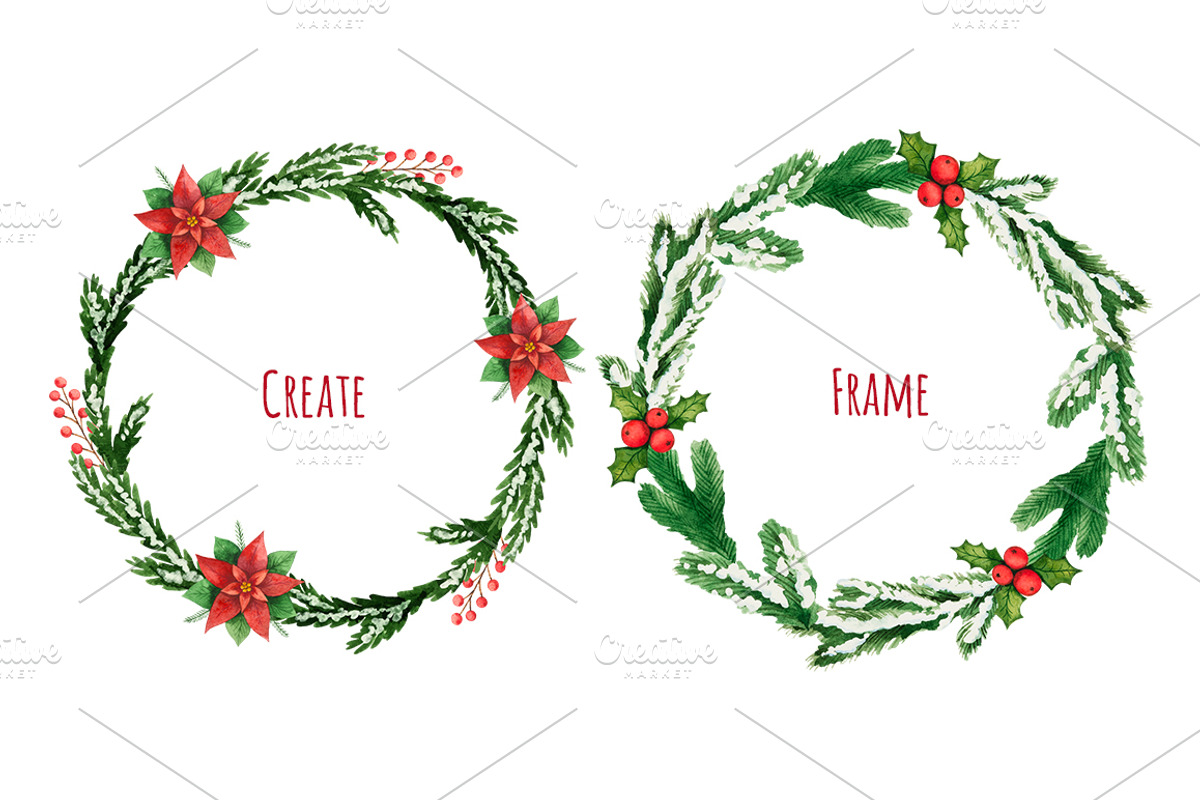 We wish you a Merry Christmas., a Decorative Illustration by Elena Medvedeva (Photo 4 of 6)