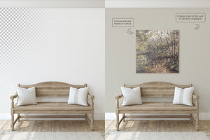 NEUTRAL INTERIORS Wall&Frame Mockups