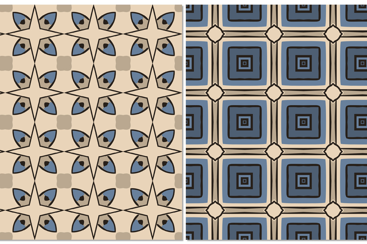 Set 77 - 14 Seamless Patterns, a Pattern Graphic by Little Bird (Photo 4 of 9)