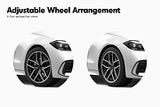 Station Wagon Mockup 4, a Product Mockup by Mockupix (Thumbnail 4 of 12)