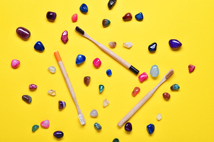 Eco natural bamboo toothbrushes on, a Health & Medical Photo by Aliona Serzhanova