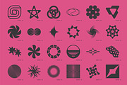 120 Abstract Geometric Shapes Part 5, a Graphic by Vanzyst (Thumbnail 4 of 6)