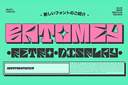 Batomey - Retro Display, a Symbol Font by Mofr 24 (Thumbnail 1 of 9)