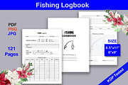 Fishing Record Logbook KDP Interior, a Graphic by Hitubrand (Thumbnail 1 of 3)