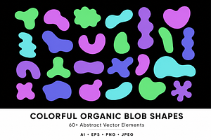 Colorful Blob Shapes