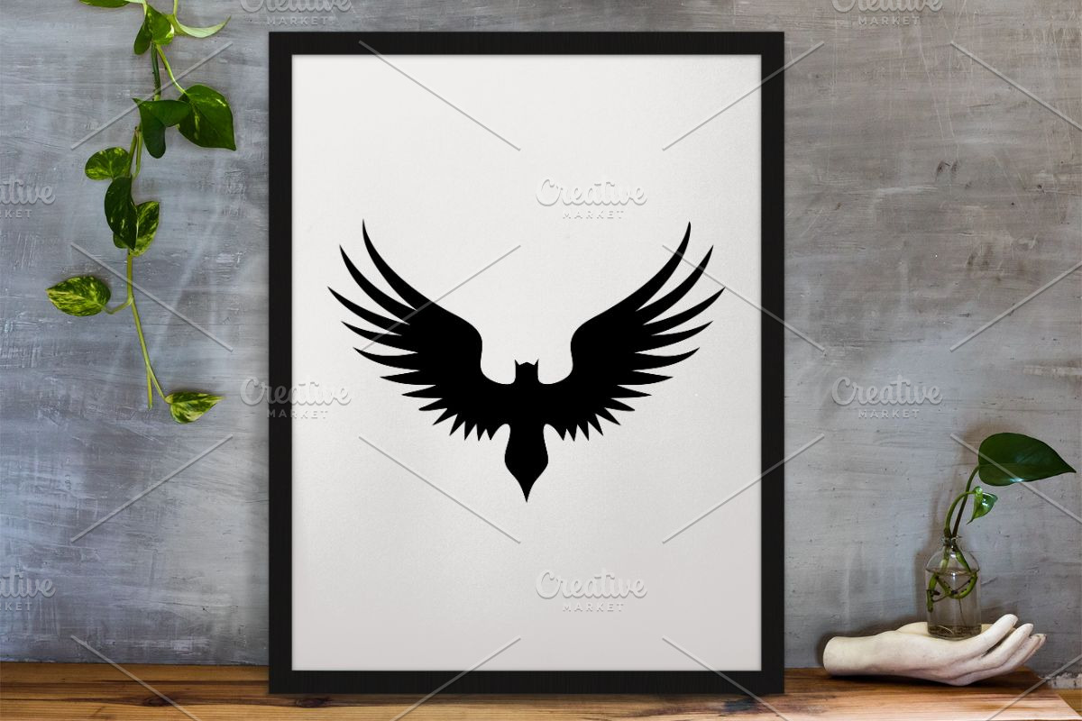Wings Silhouette SVG, an Animal Illustration by newminddesign (Photo 3 of 3)