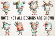 Christmas Popsicle Clipart, an Illustration by RobertsArt (Thumbnail 2 of 7)