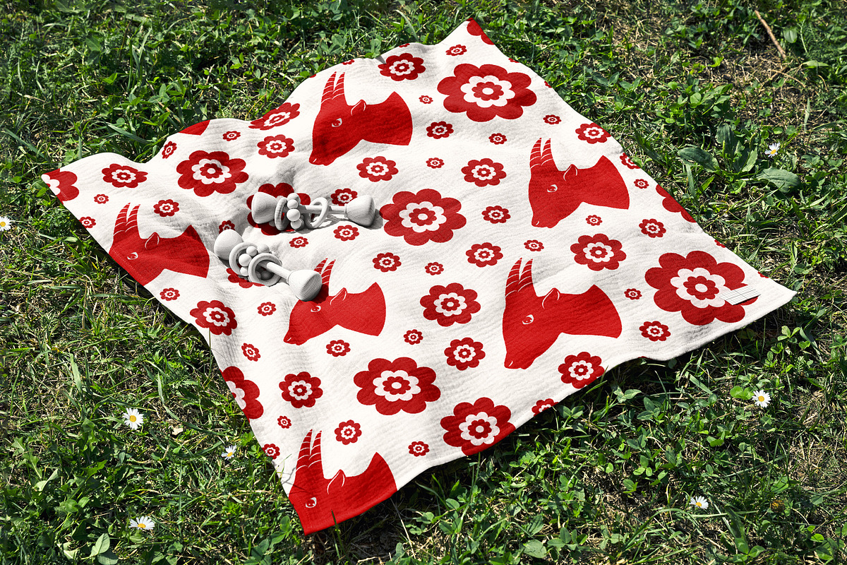 Chinese New Year Seamless Pattern, a Pattern Graphic by Groovy Arts (Photo 2 of 5)