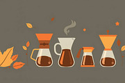 35 Vector Flat Coffee Tools Set, an Object Graphic by adenpinkstore (Thumbnail 3 of 17)