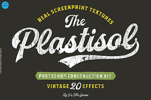 Plastisol Vintage Texture